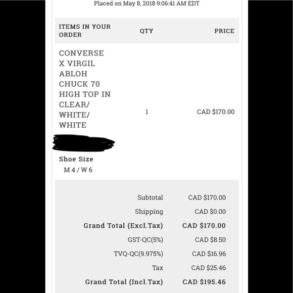 Off White Converse - Picture 8 of 8